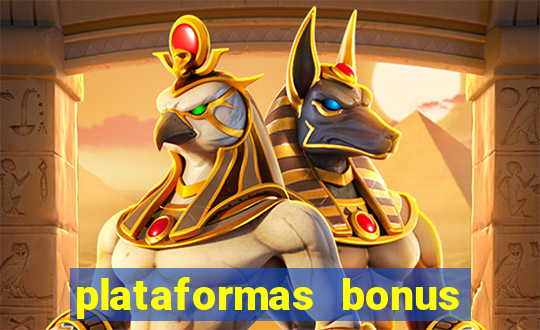 plataformas bonus no cadastro